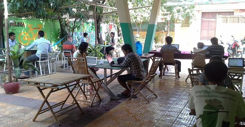 SmallWorld co-working space Cambodia 