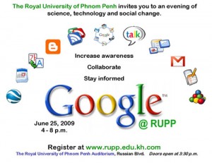 Google Camp in Phnom Penh